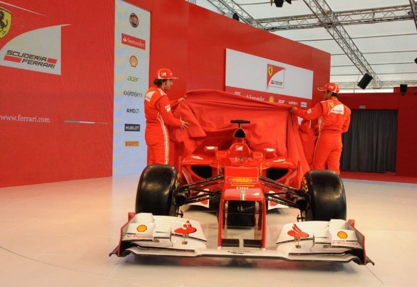 Presentación del F2012 - FERRARI