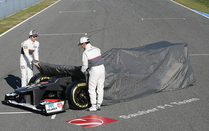 Presentación del C31 - SAUBER