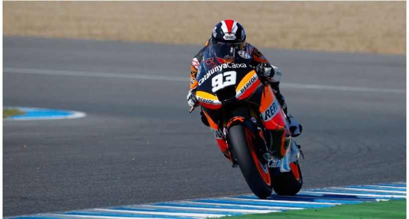 Marc Márquez 5º en sus primeros tests oficiales de pretemporada