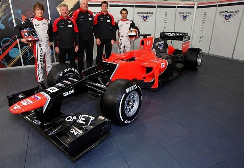 Shakedown del Marussia sin haber pasado el crashtest