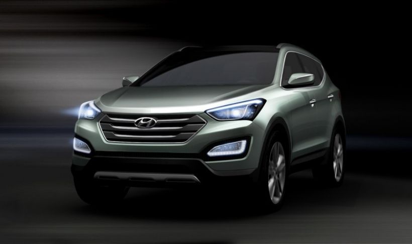 Aparece el nuevo Hyundai Santa Fe/iX45