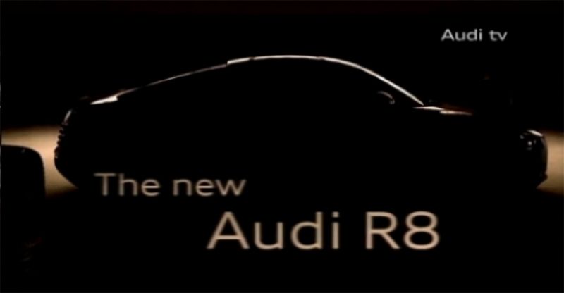 El primer teaser del Audi R8 restyling se deja caer en un vídeo