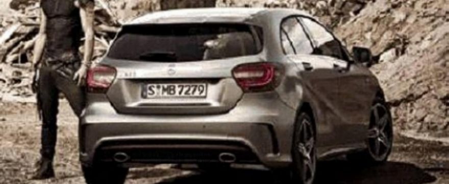 Se filtra la trasera del Mercedes-Benz Clase A 2012