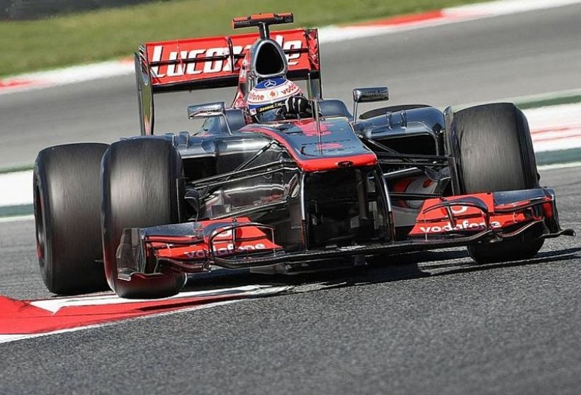 GP de España: Libres 2, Button al frente