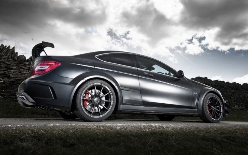 El lado oscuro del Mercedes C63 AMG Black Series