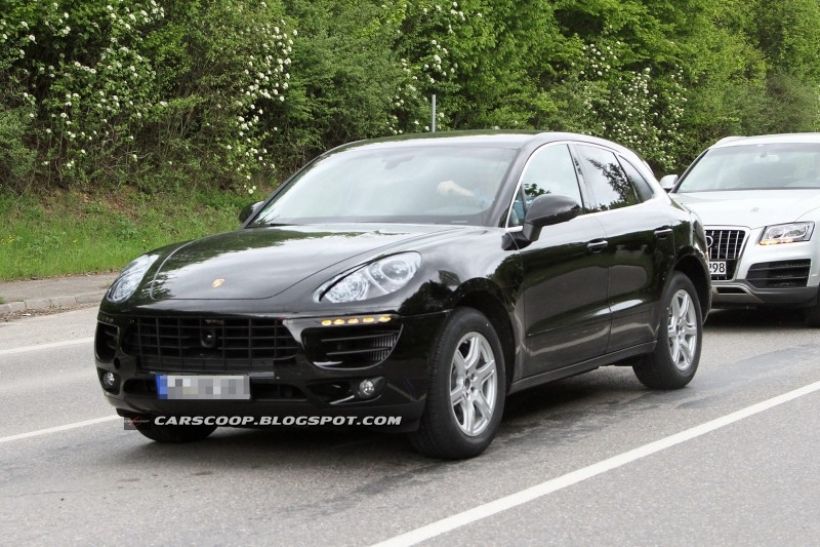 Fotos espía: El Porsche Macan ya monta su carrocería definitiva