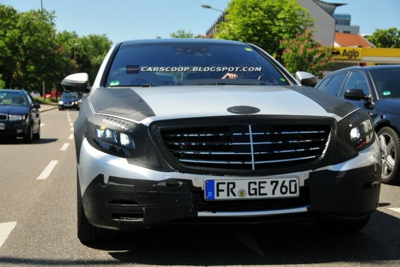 Fotos espía: Mercedes-Benz Clase S 2013 (con interior al descubierto)