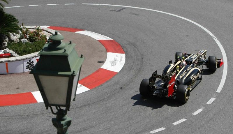 Romain Grosjean GP Mónaco 2012