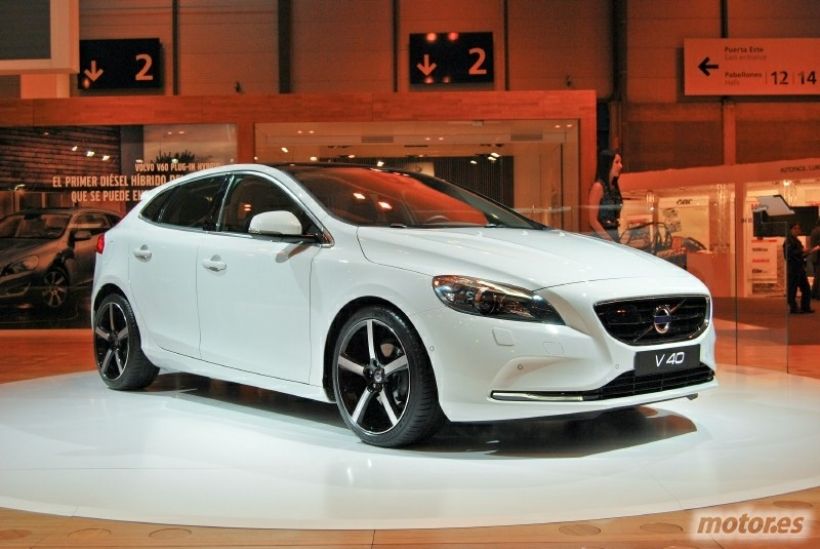 El Volvo V40 en el Salón de Madrid 2012