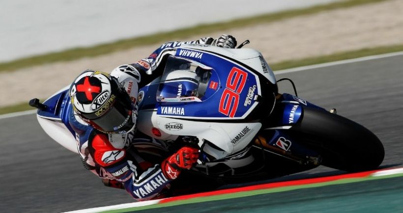 Jorge Lorenzo arriba en los segundos libres de Montmeló