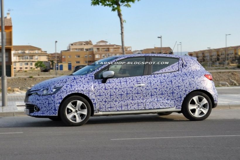 El Renault Clio IV pierde camuflaje