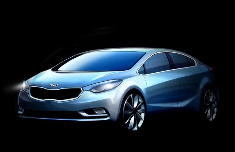 KIA Cerato/Forte 2013, primeros renders