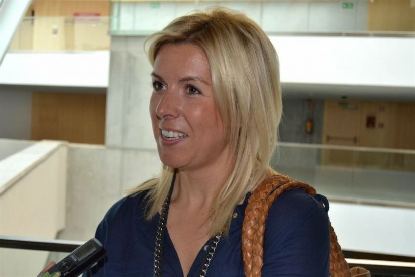 María de Villota recibe el alta del Hospital de La Paz