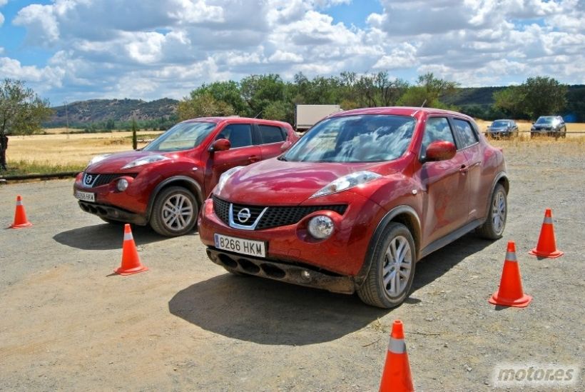 Nissan Murano, Qashqai y Juke. 4x4 para todos - Toma de contacto