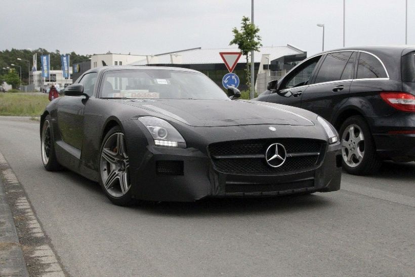 Video espía del Mercedes SLS AMG Black Series