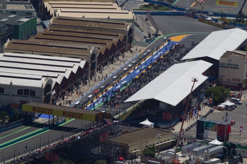 Vivir una carrera junto a un equipo de F1