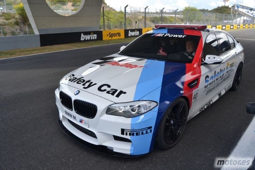 BMW M5 . Nos subimos en el Safety Car de MotoGP