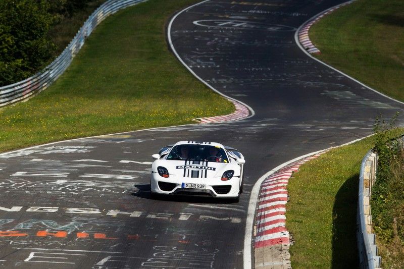 Porsche 918 nurburgring