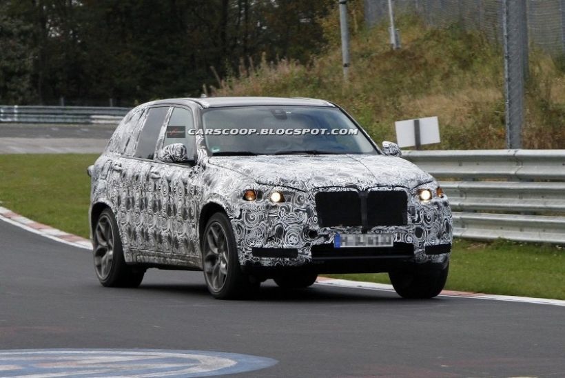 Cazan el BMW X5M 2013 correteando en Nürburgring