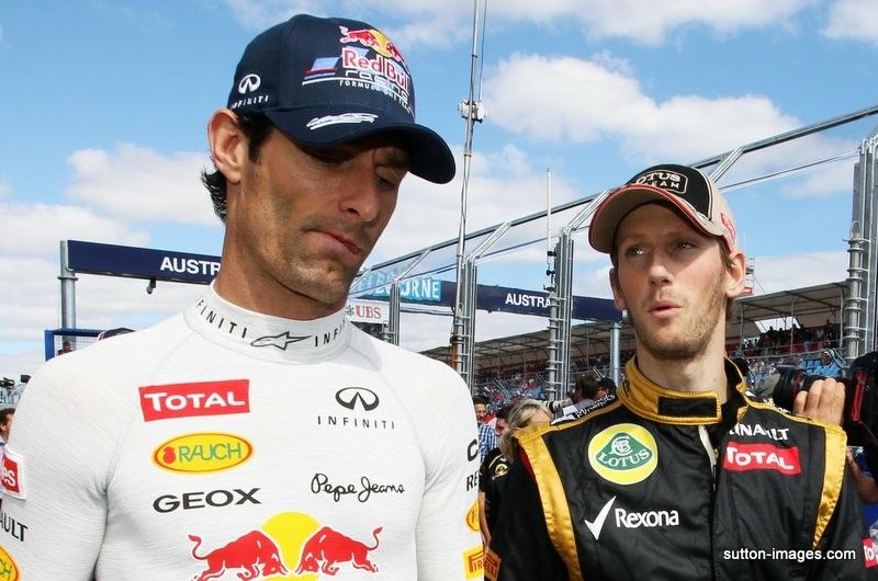 webber y grosjean