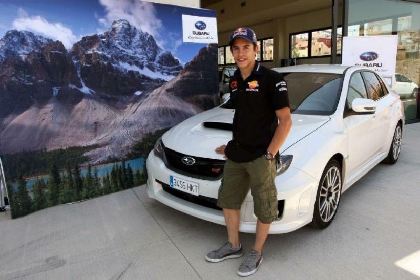 Marc Márquez y Subaru colaboran con la Fundación Bola de Nieve