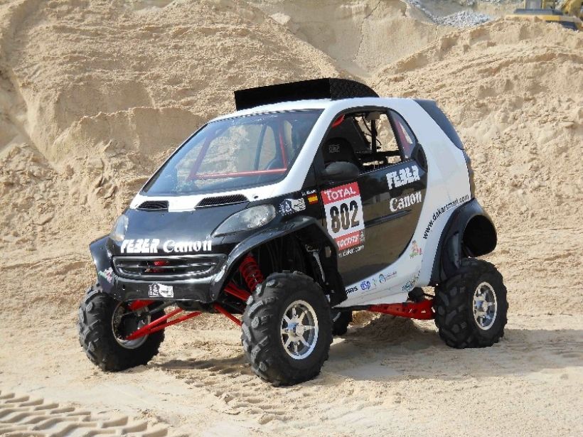 El reto de participar en el Rally Dakar con un Smart