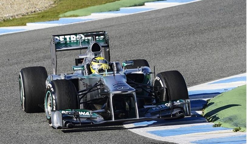 Rosberg ve un gran salto de calidad en el F1 W04