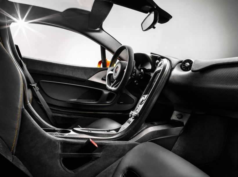 Así será el interior del McLaren P1