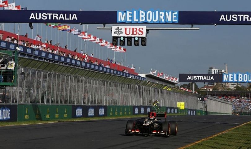 Romain Grosjean, el más rápido ante la inesperada lluvia en los FP3