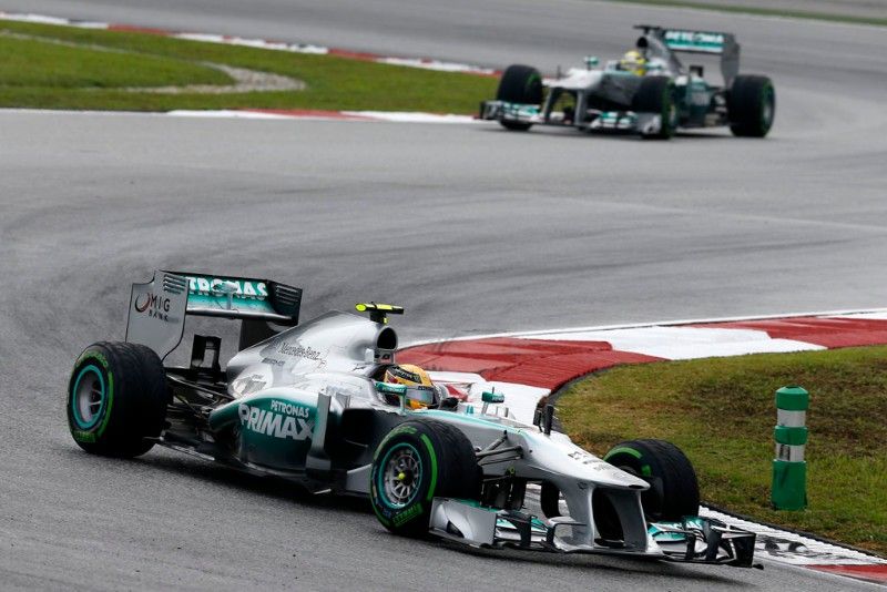 hamilton rosberg gp malasia 2013