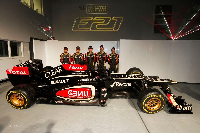 pilotos lotus f1 team 2013