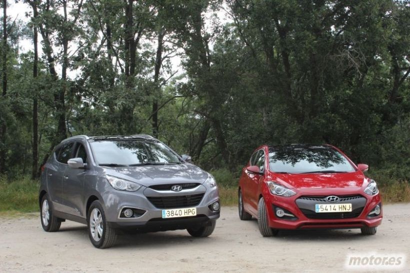 Presentación de la gama Hyundai. A bordo del i30 e ix35