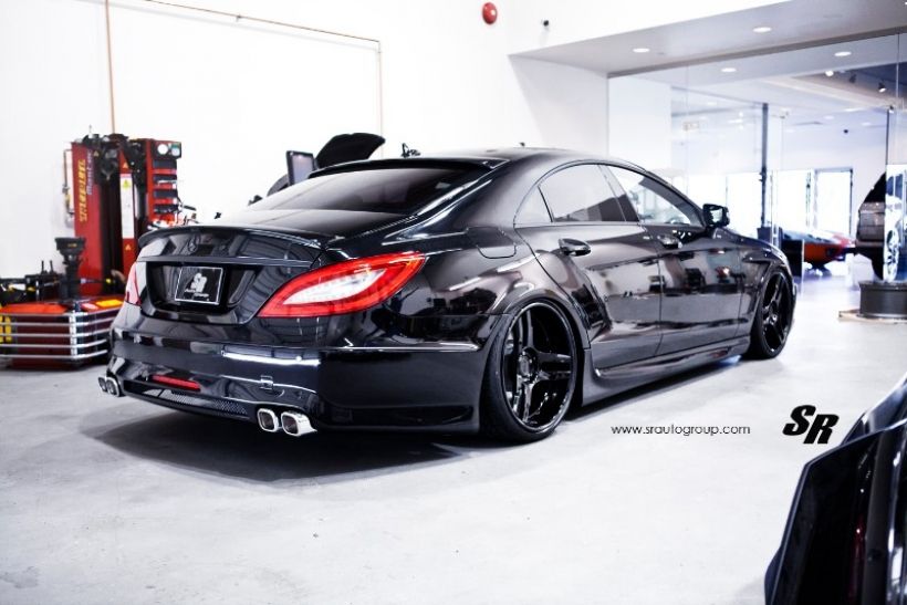 El siniestro Mercedes-Benz CLS 63 AMG de SR Auto Group