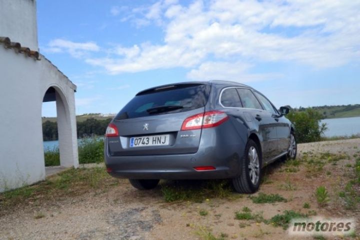 Prueba Peugeot 508 SW 1.6 HDI 115 (I), diseño exterior