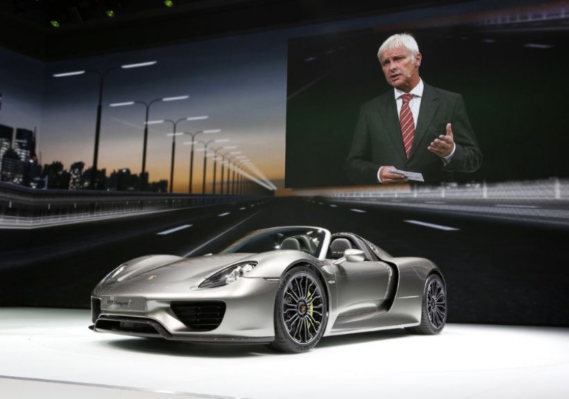 El Porsche 918 Spyder se presenta