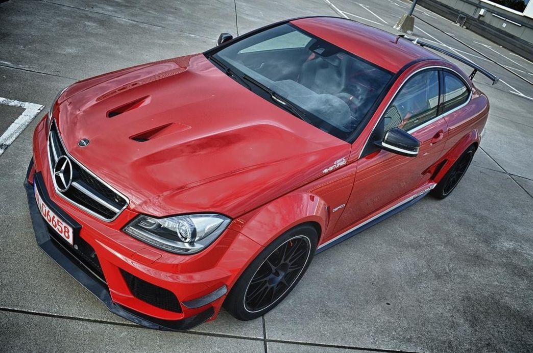 Mercedes C63 AMG Black Series por GAD Motors, turboalimentación y 850 CV muy brutos