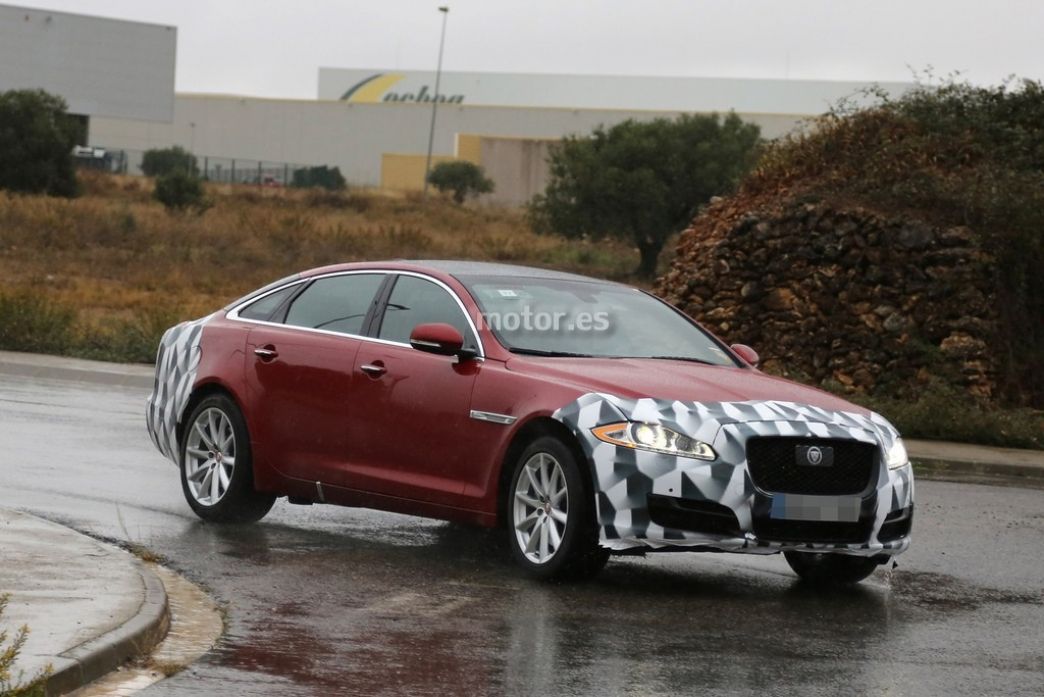 Jaguar XJ 2015, fotos del facelift