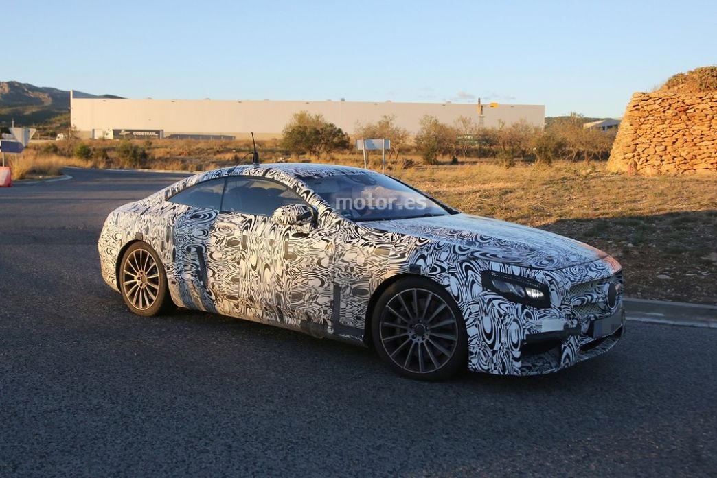 Mercedes-Benz S63 AMG Coupé 2015, en pruebas