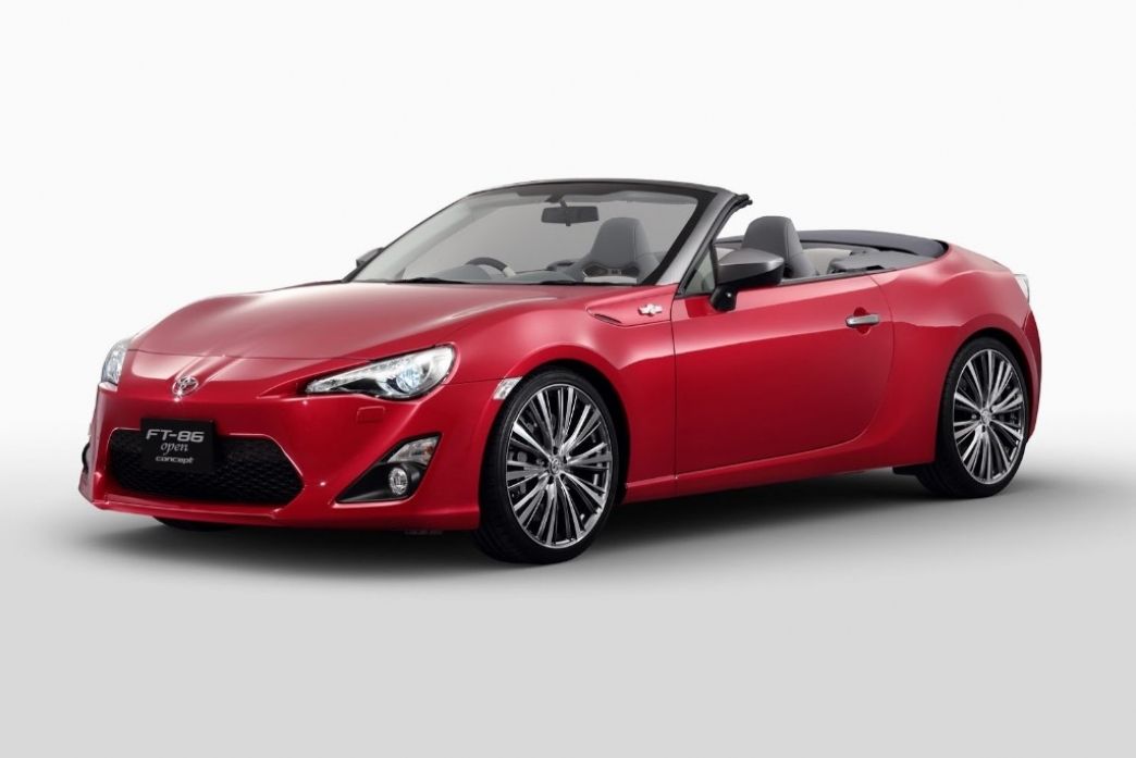 Toyota FT-86 Open Concept, ahora en color Rojo Flash