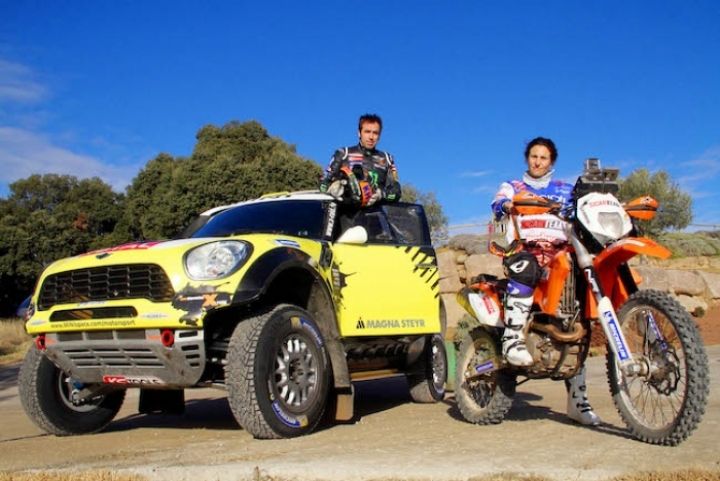 matrimonio rally dakar 2014