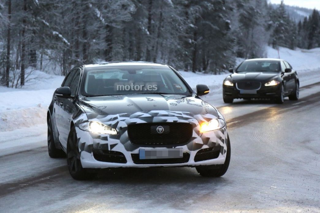 Jaguar XJ 2015, pruebas en el Ártico