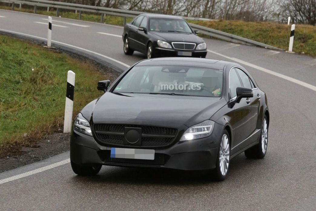 Mercedes-Benz CLS 2015, nuevas imágenes de su próximo facelift