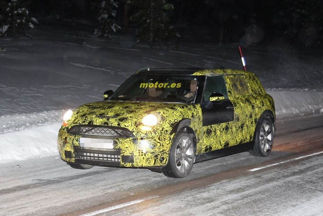 Mini Clubman 2015, cazado en pruebas invernales