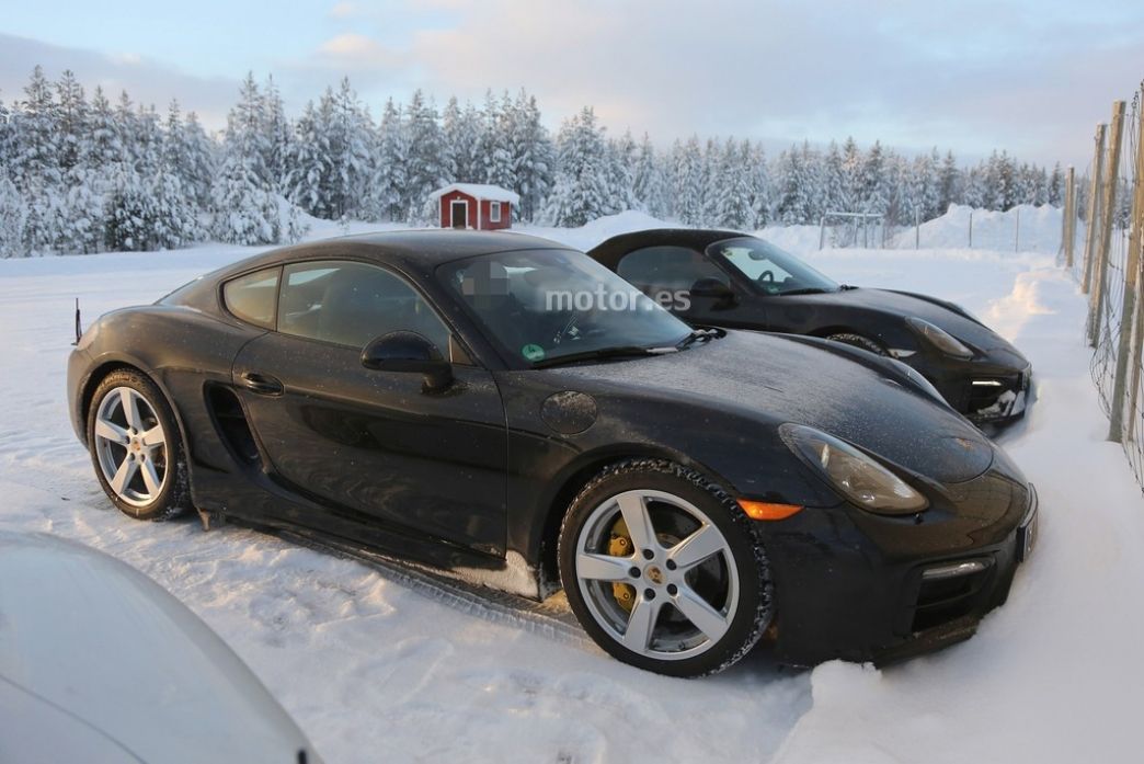 Porsche Cayman GTS y Boxster GTS, cazados antes de su presentación