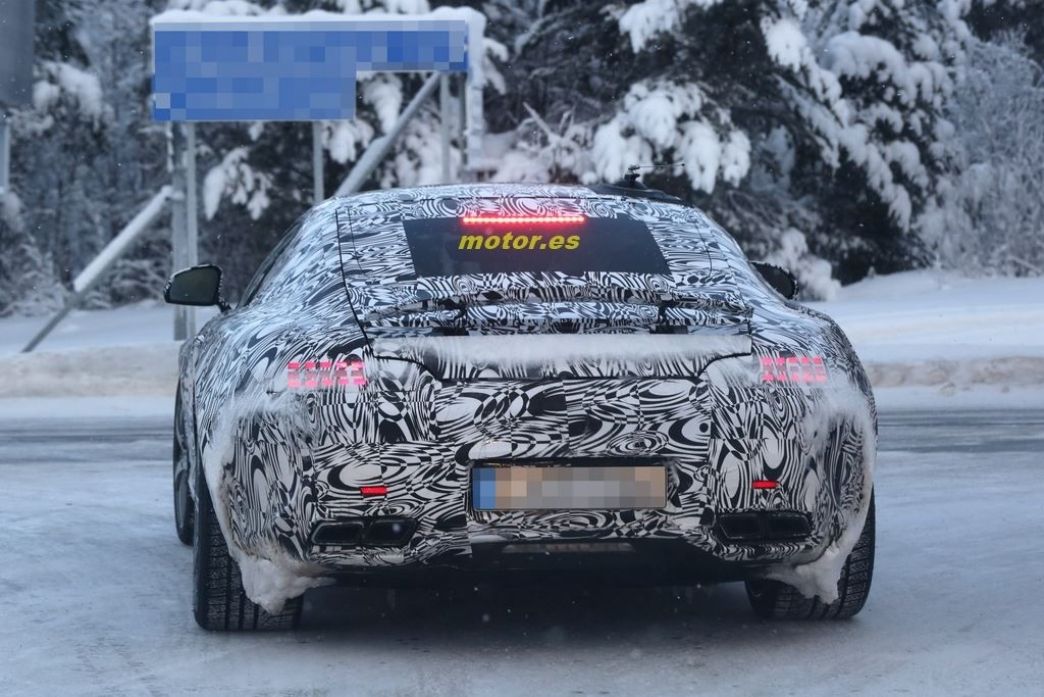 Mercedes AMG GT, más fotos espía del nuevo coupé deportivo