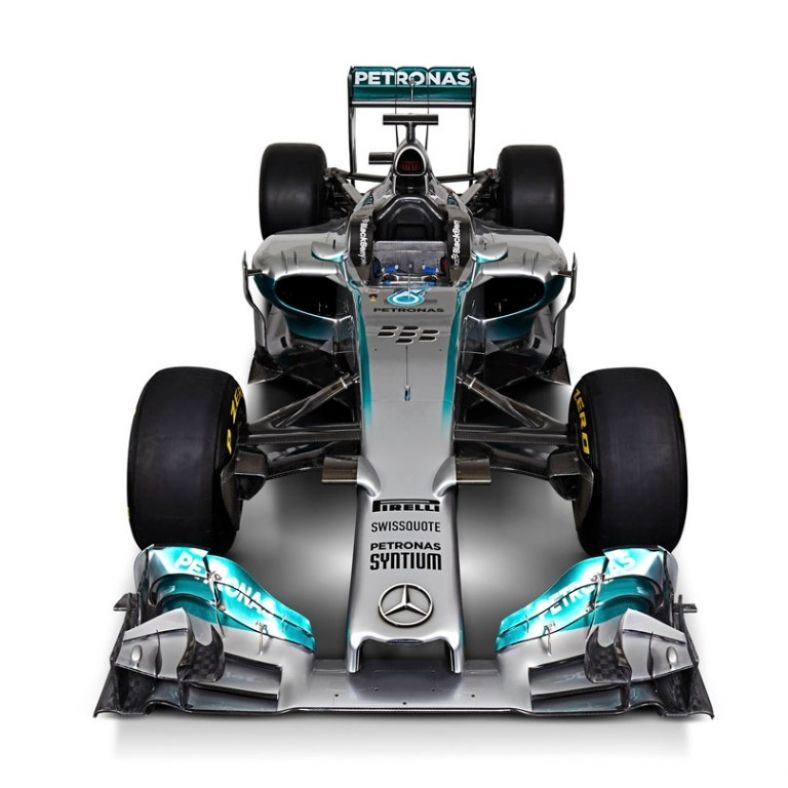 Mercedes W05: el más estético