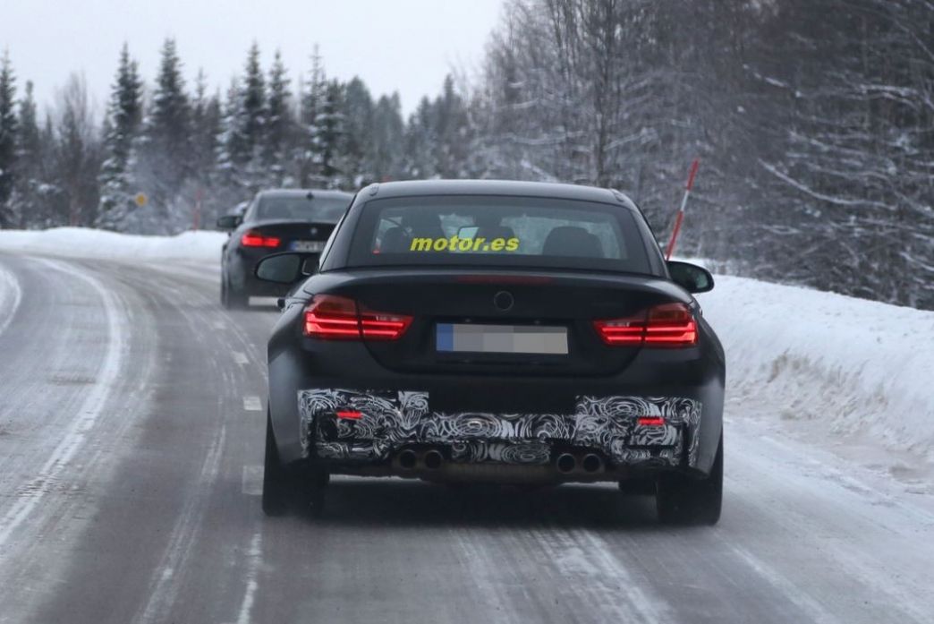 BMW M4 Cabrio 2014, fotos espía del nuevo M4 descapotable