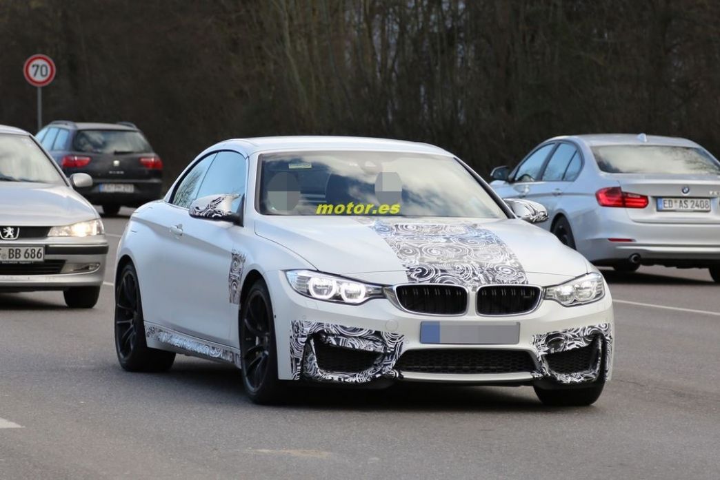 BMW M4 Cabrio 2014, nuevas imágenes casi al desnudo