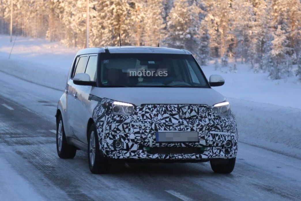 El KIA Soul EV ultima las pruebas de invierno