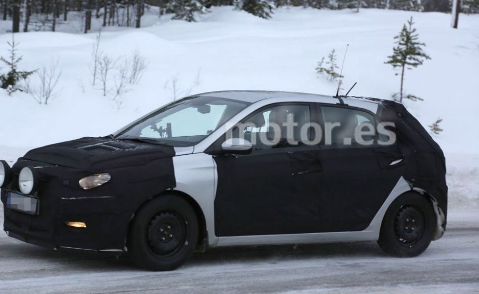 El Hyundai i20 2014 se pone a punto por pistas de nieve